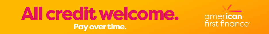 American First Finance — All credit welcome. Pay over time.