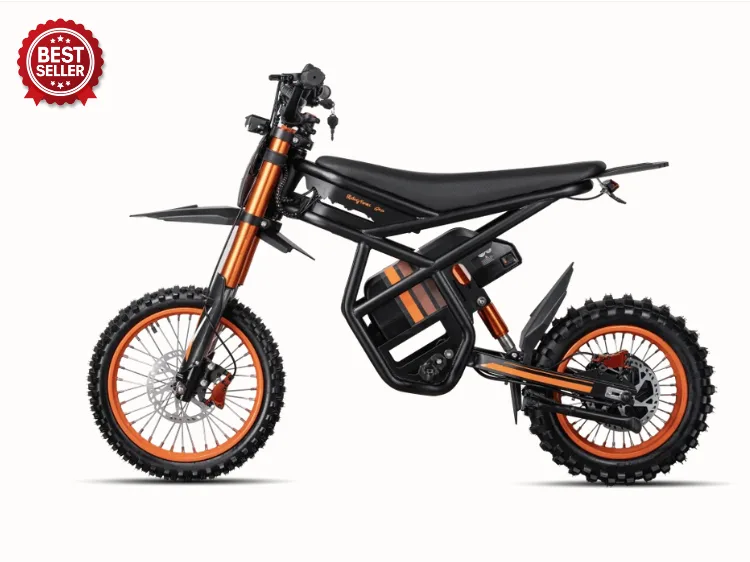 Black and orange Riding times GT54 side profile