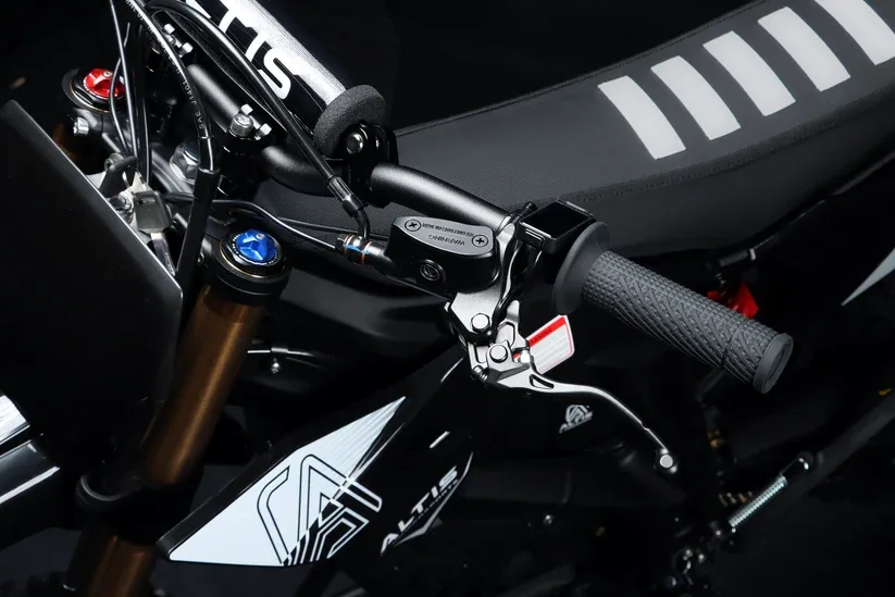 Altis Delta electric dirt bike rear detail