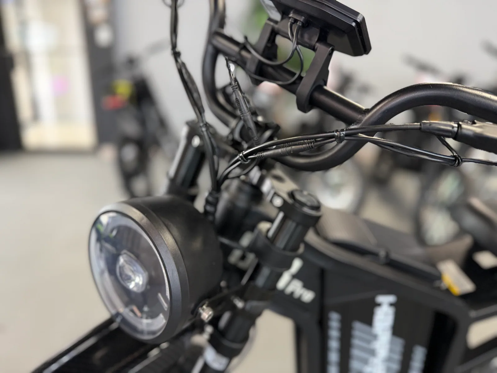HappyRun Tank G18 Pro electric dirt bike rear three-quarter view at VoltRush USA