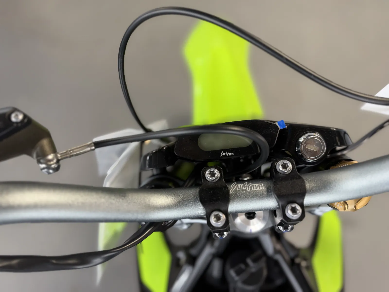 Surron Hyper Bee electric dirt bike at the VoltRush USA showroom, photo 6