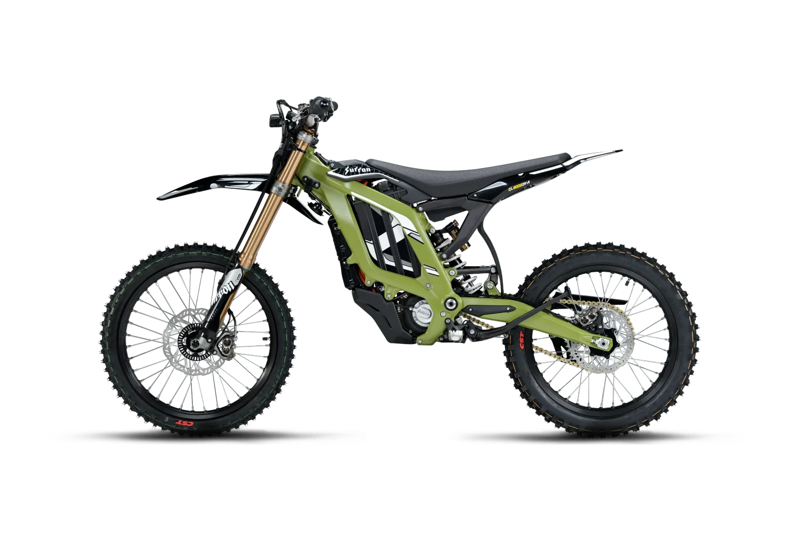Green Surron Light Bee 2 electric dirt bike