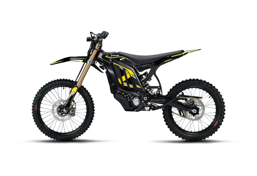 Black Surron Light Bee 2 electric dirt bike