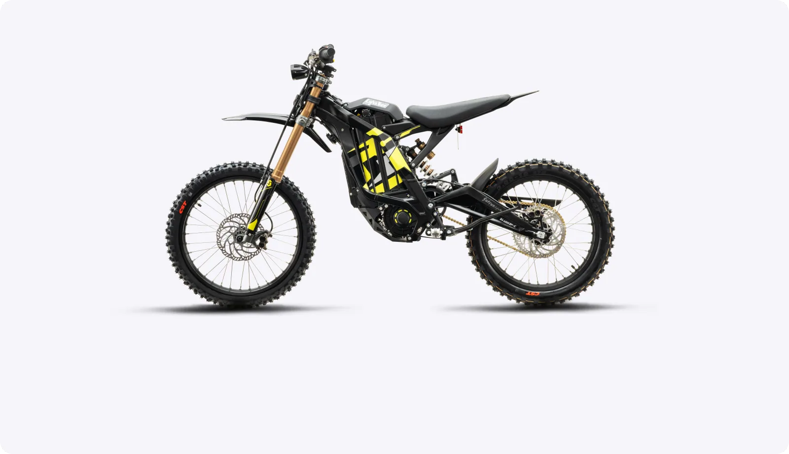 Black Surron Light Bee X electric dirt bike