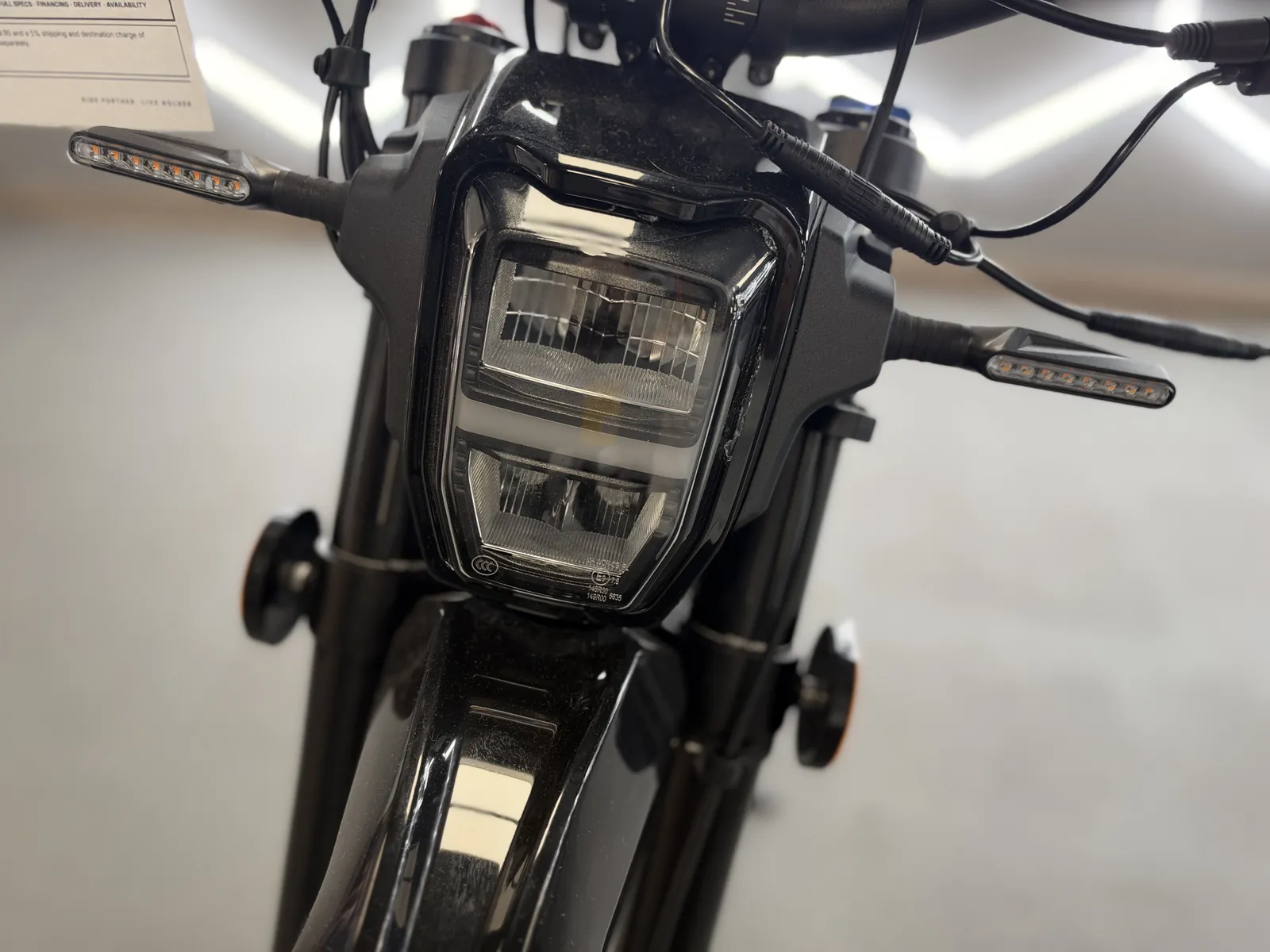 Talaria XXX electric dirt bike at the VoltRush USA showroom, photo 8