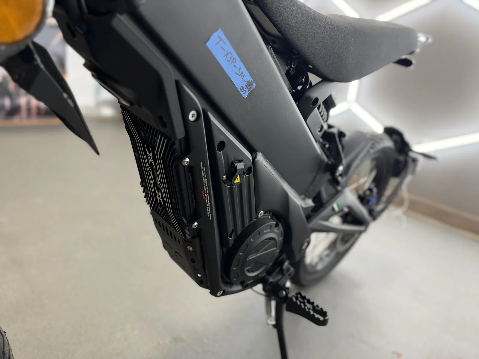 Talaria XXX electric dirt bike at the VoltRush USA showroom, photo 12