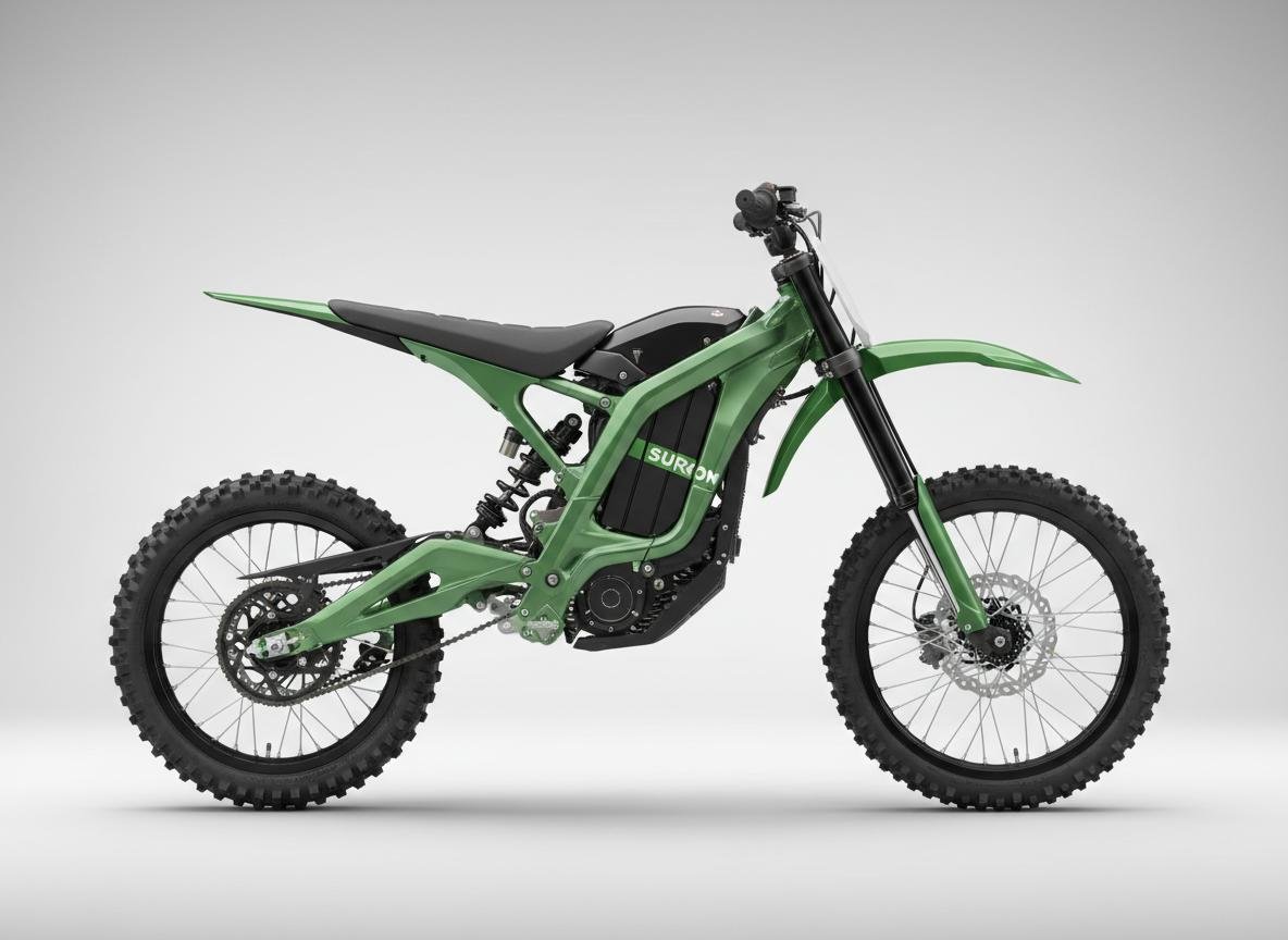Surron Light Bee X electric dirt bike at Volt Rush USA in St. Louis